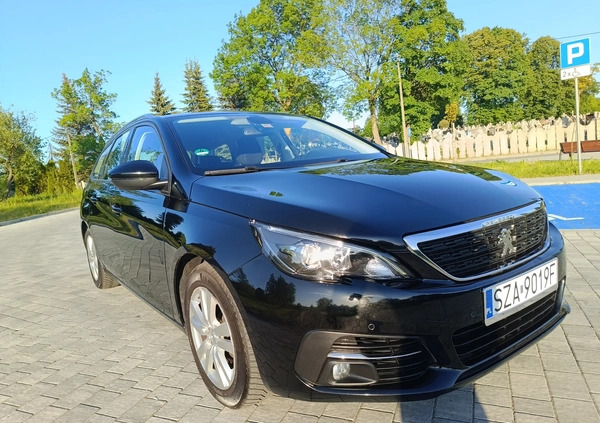 Peugeot 308 cena 49499 przebieg: 150000, rok produkcji 2019 z Głuszyca małe 781